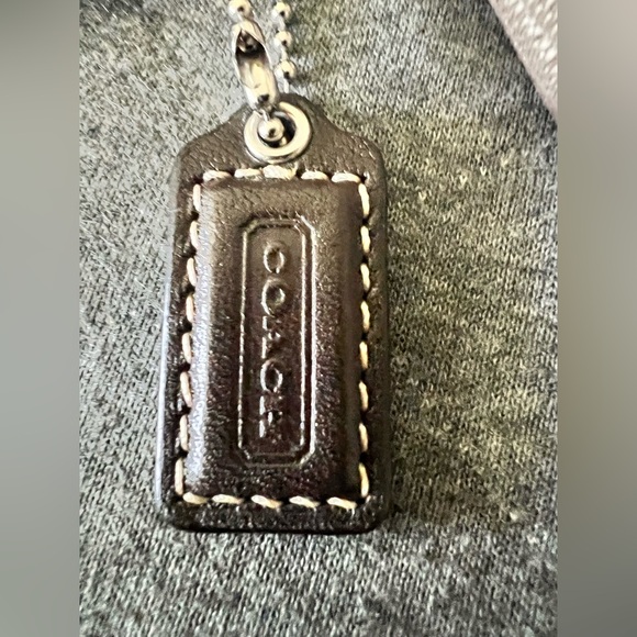 COACH VTG 90s Legacy Signature Turn Lock Brown Wristlet - Picture 7 of 10